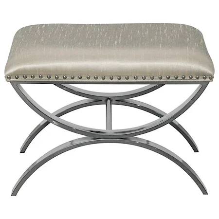 Accent Bench with Upholstered Seat